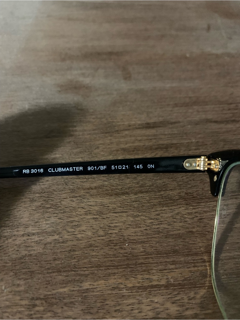 Ray-Ban Clubmaster Blue Light glasses - Picture 3 of 4